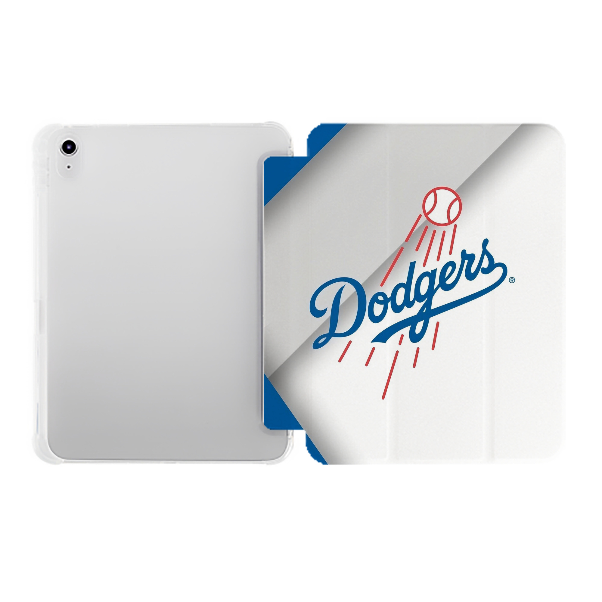  Premium Tri-Fold PU Leather & Silicone IPad Case With Pencil Slot – Fits 9.5,10.5,10.9 – Adjustable Stand, Slim, Protective